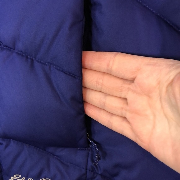 Eddie Bauer Vest Womens Blue Jacket Puffer Down Quilted Lightweight Size L - Picture 5 of 13